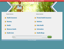 Tablet Screenshot of myex.net